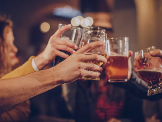 Hapje eten en drinken in Nijmegen met vrienden