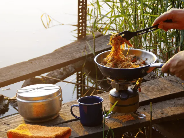 lekker eten op de camping in nijmegen