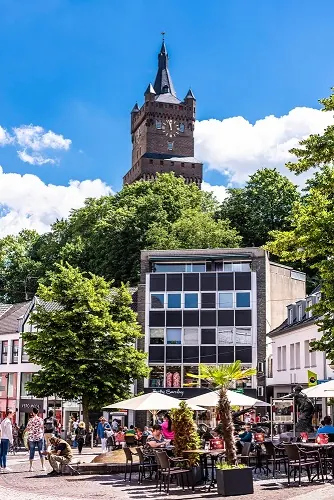 kleve winkelcentrum schwanenburg kasteel kleef