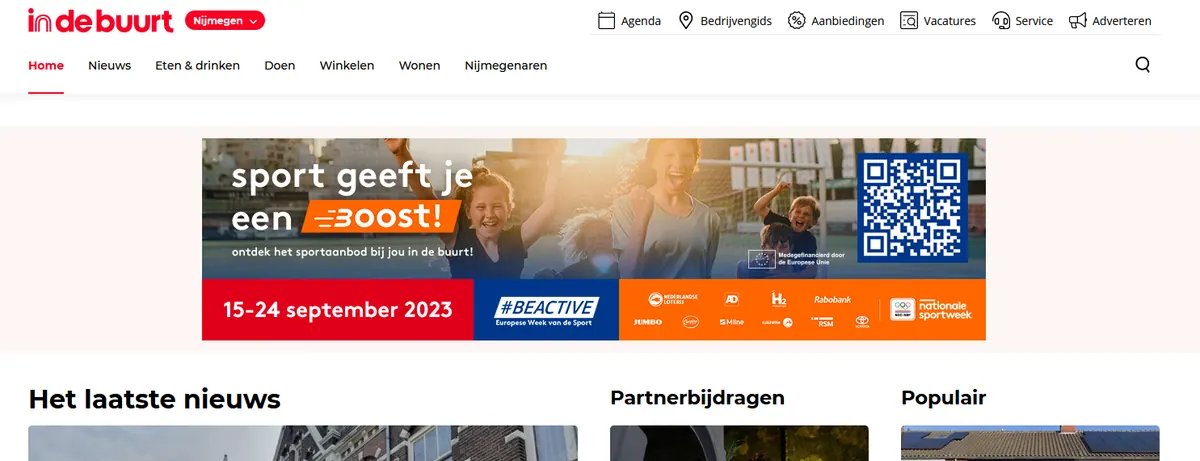 In de buurt nijmegen