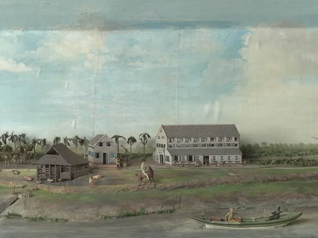 Replica van kijkkast Gerrit Schouten tentoongesteld in Suriname
