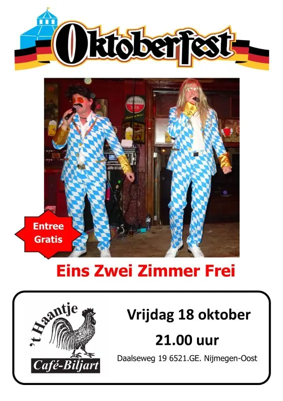 Oktoberfest bij Cafe ’t Haantje