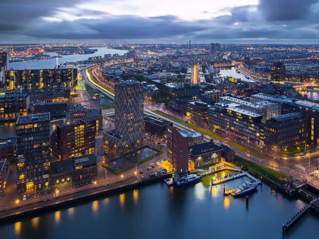 Rotterdam 1 uur van Nijmegen