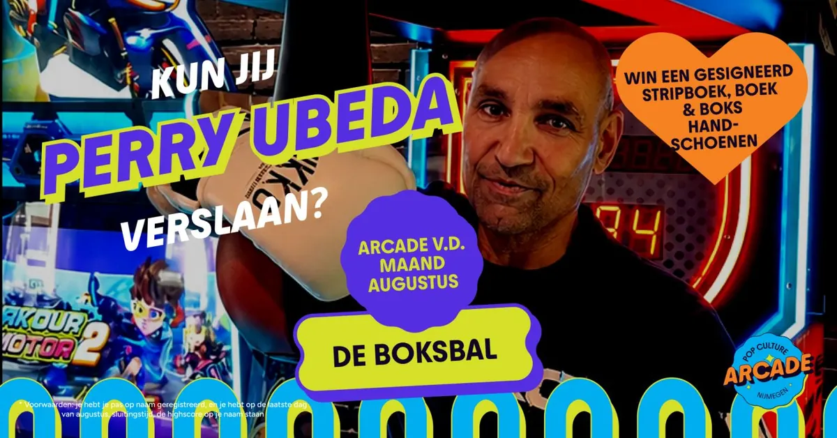 arcade van de maand, Kun jij Perry Ubeda verslaan?