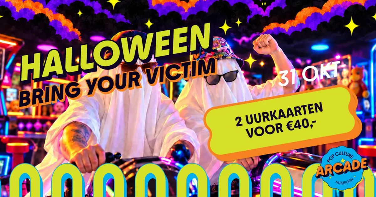 Halloween bij Pop Culture Arcade