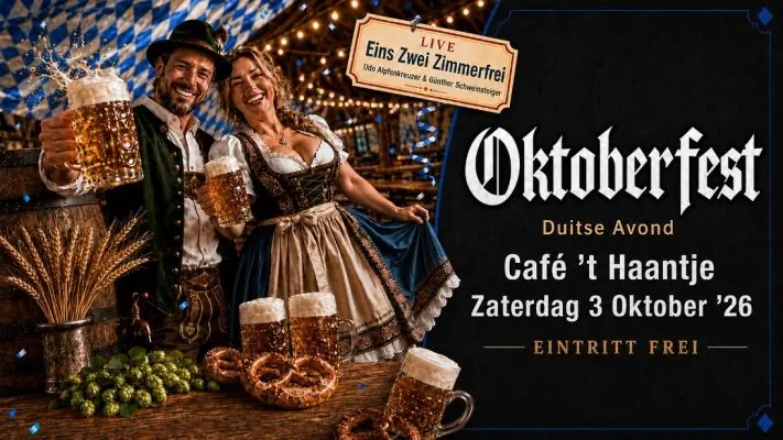 OKTOBERFEST bij Café ’t Haantje