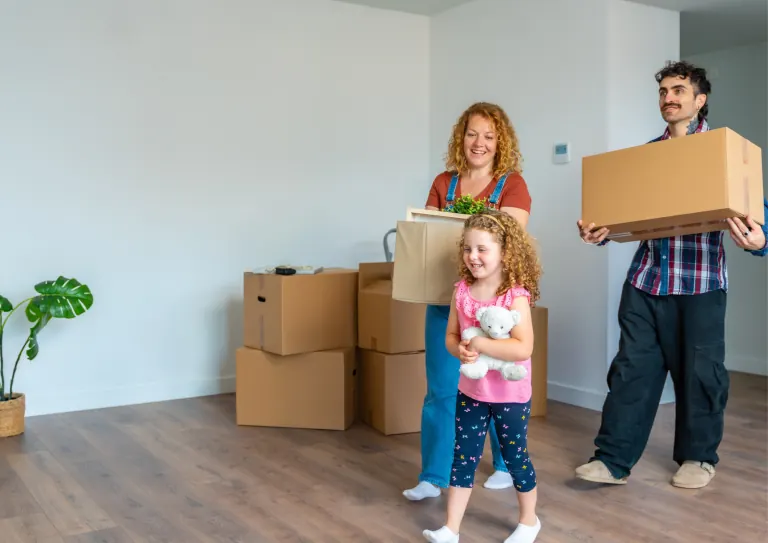 Verhuizen en de woonkamer opnieuw inrichten