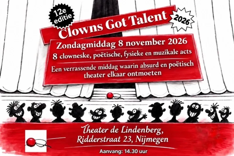 Clowns Got Talent met acht acts in Cultuurhuis de Lindenberg