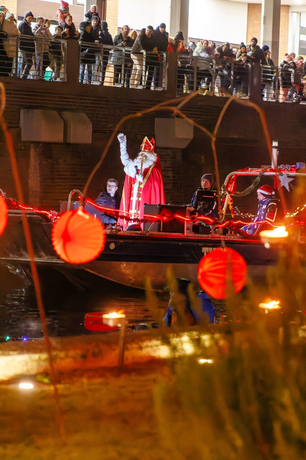 Sinterklaas komt over het water